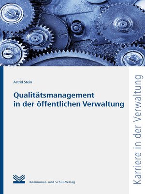 cover image of Qualitätsmanagement in der öffentlichen Verwaltung
